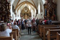 Freitag- Lungau-Probe ind er Kirche und Umzug zur Halle (37)